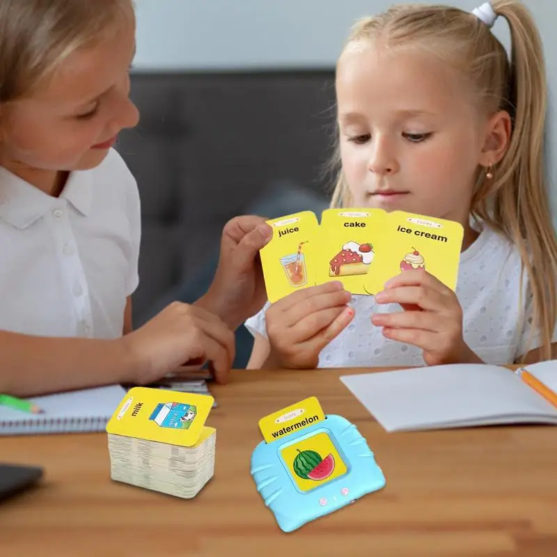 Talking Flash Cards Speech Toys Babies Educational Speech Toys Vivid Flash Cards Kindergarten Toy For Children's Day Easter