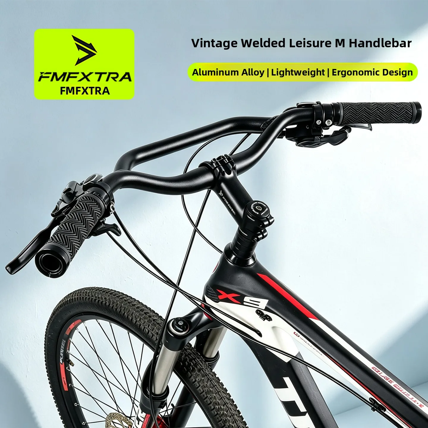 Aluminum Alloy Mountain Bike Handlebar Road Bicycle Riser Handle FMFXTR Brand Resting Bar Surface Treatment Anodizing