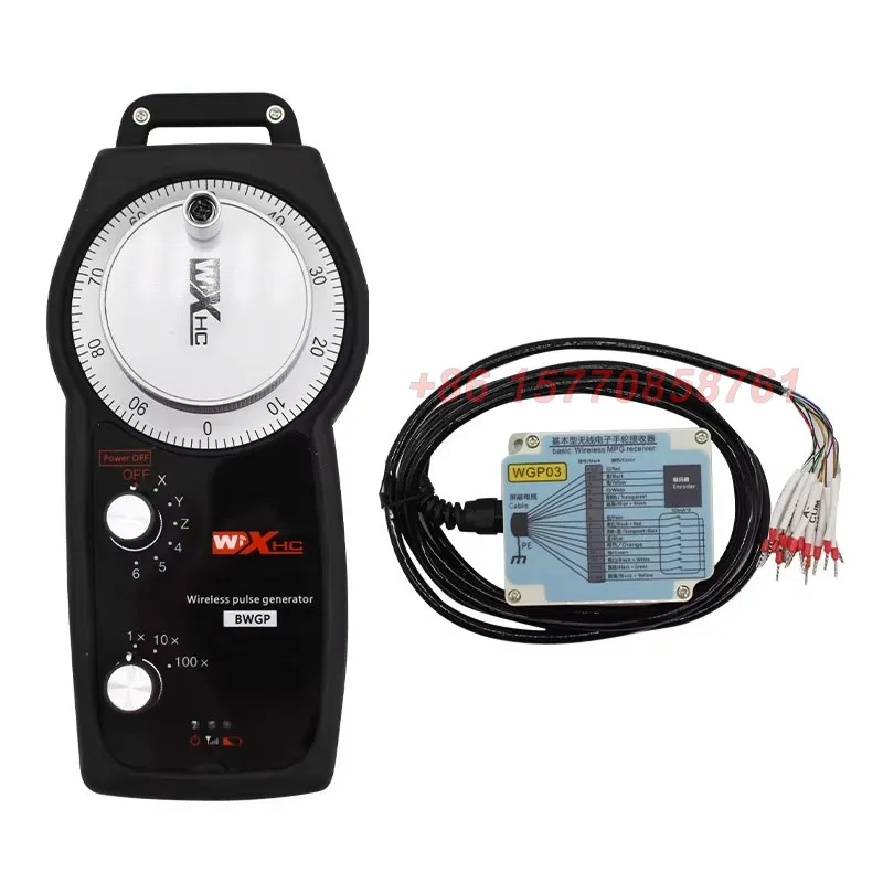 XHC 5 Axis BWGP Wireless Electronic Handwheel MPG Pulse Generator Hanging Handwheel CNC Controller