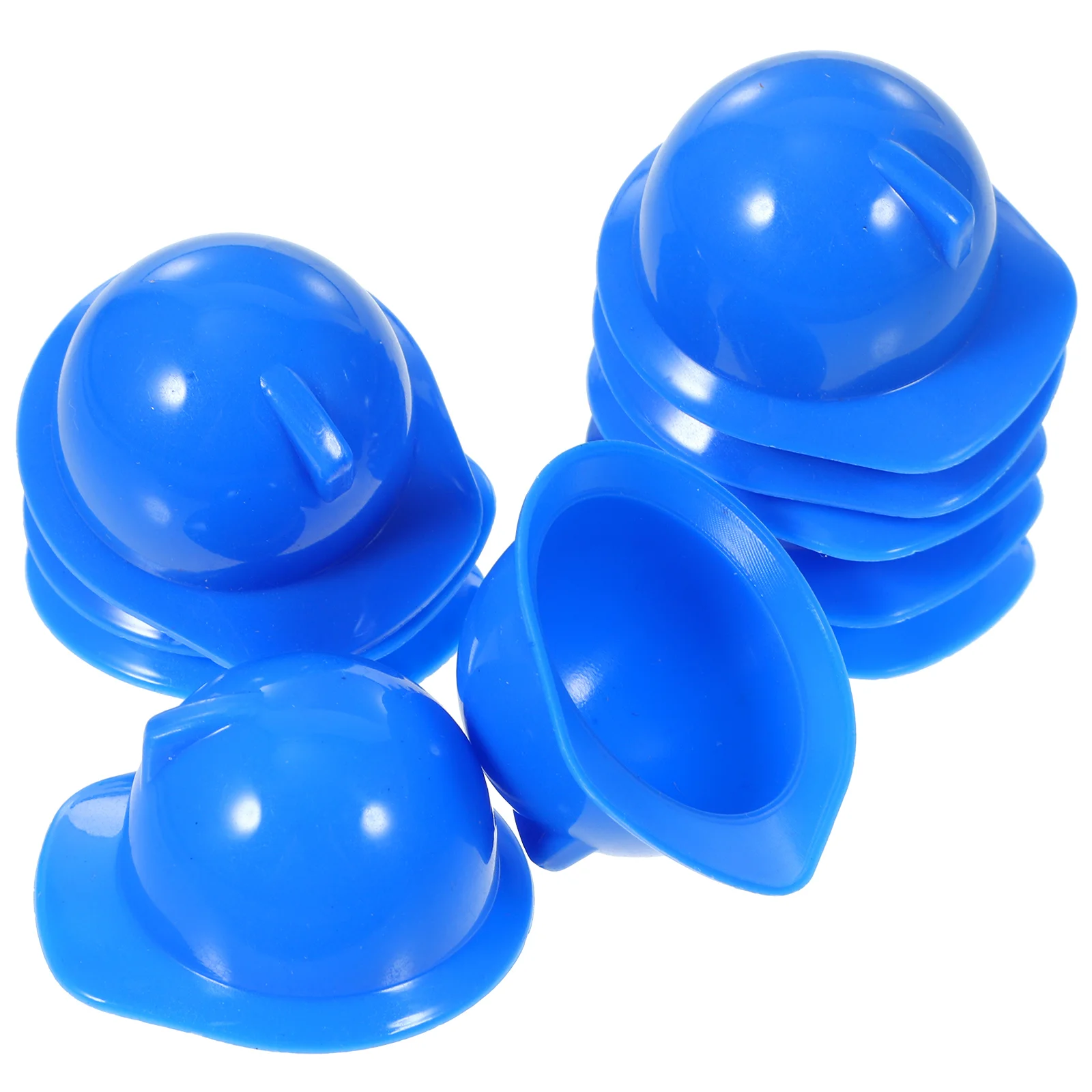 Construction Toys Mini Hat Dollhouse Accessories Safety Cap Blue Plastic Child