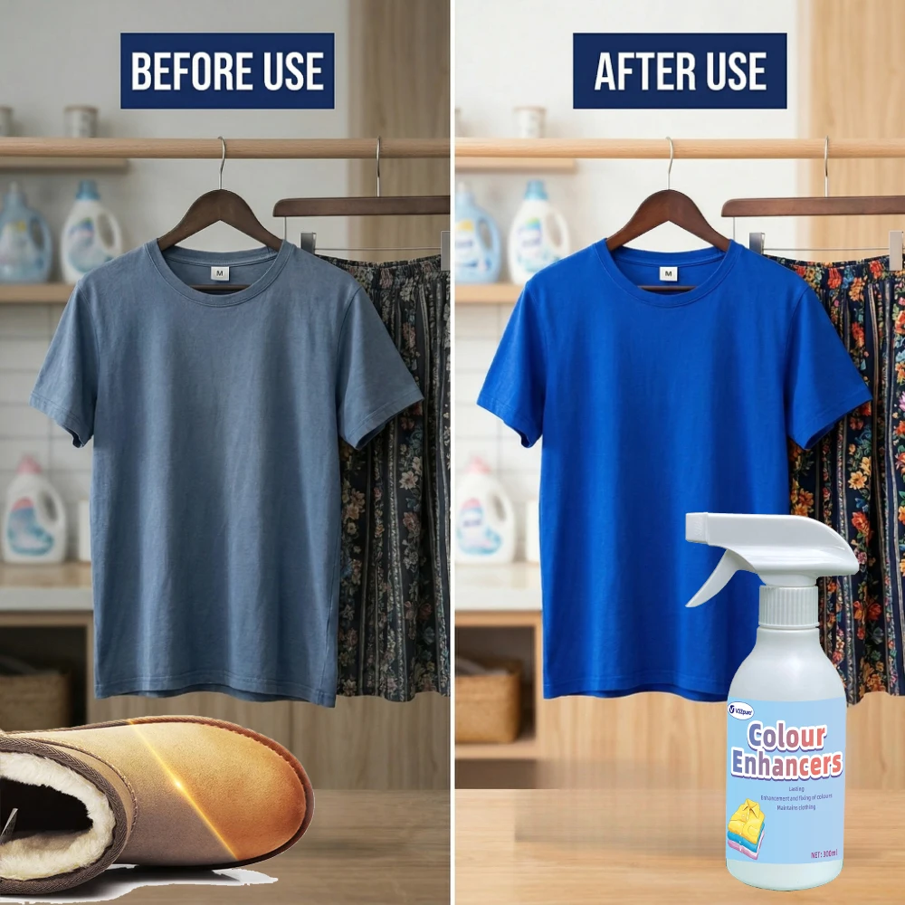 Clothing Colour Enhancers, Dye Repair & Color Restorer Liquid - Fade Remover & Fix for Faded Clothes, Shirts, Pants,Shoe, Fabric