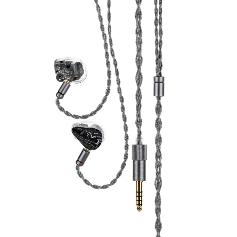 MOONDROP-Slab escuro fone de ouvido, referência in-Ear, 2DD, 8BA, cabo 2Pin, 0,78 2Pin