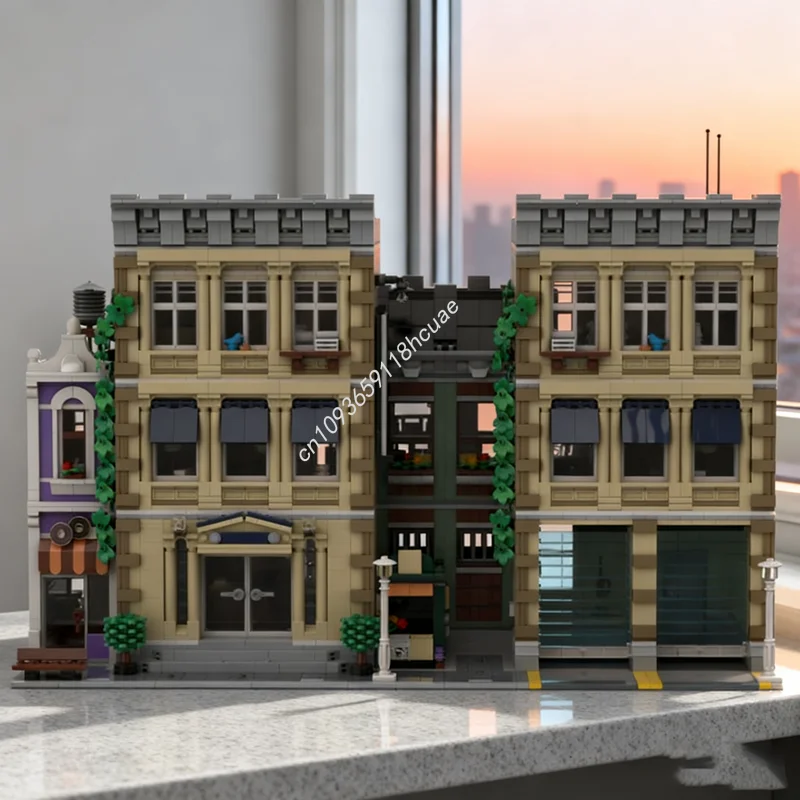 

5321pcs MOC Police Station Extension Model Building Blocks Construction Christmas Gift Assemble Toys DIY Creative Idea Education