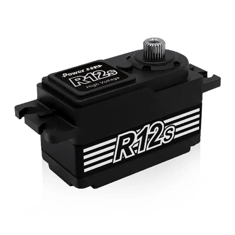 Power HD R12S 12KG High Torque Brushless Metal Gear Servo 6.0-8.4V for Rc 1/10 Rc Racing Car Off-road Vehicle 4wd Toy