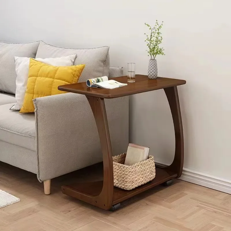 طاولة القهوة، جانب صغير لأريكة الأريكة والسرير، مكتب دراسة دوار، محطة عمل ذات رفين في غرفة المعيشة #5