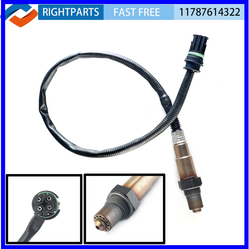 RIGHTPARTS 11787614322 Downstream Lambda Oxygen Sensor For BMW 550i GT 650i 750Li Alpina B7 2011-2015