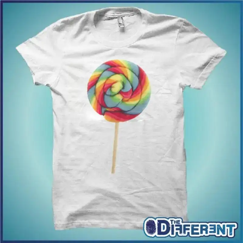 T-shirt Lecca Color Lollipop La joie est de avoir ma neuve