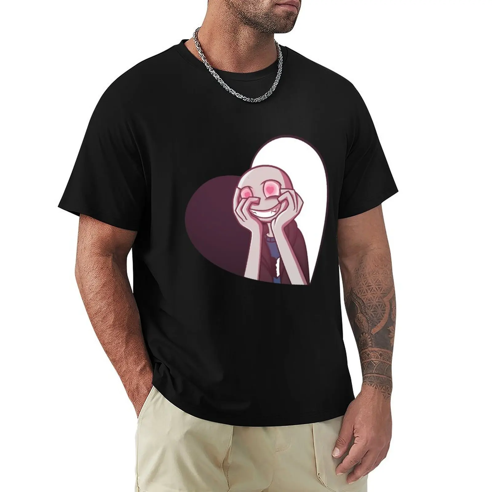 

Yandere Peter - You Boyfriend Game T-Shirt anime shirt customs anime tshirt Short sleeve tee men graphic t shirts