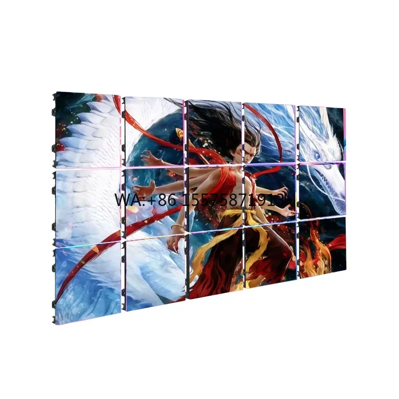 

Full Color P2.976 P3.91 Rental LED Display Screen 500x500mm 500x1000mm Indoor Rental LED Video Wall