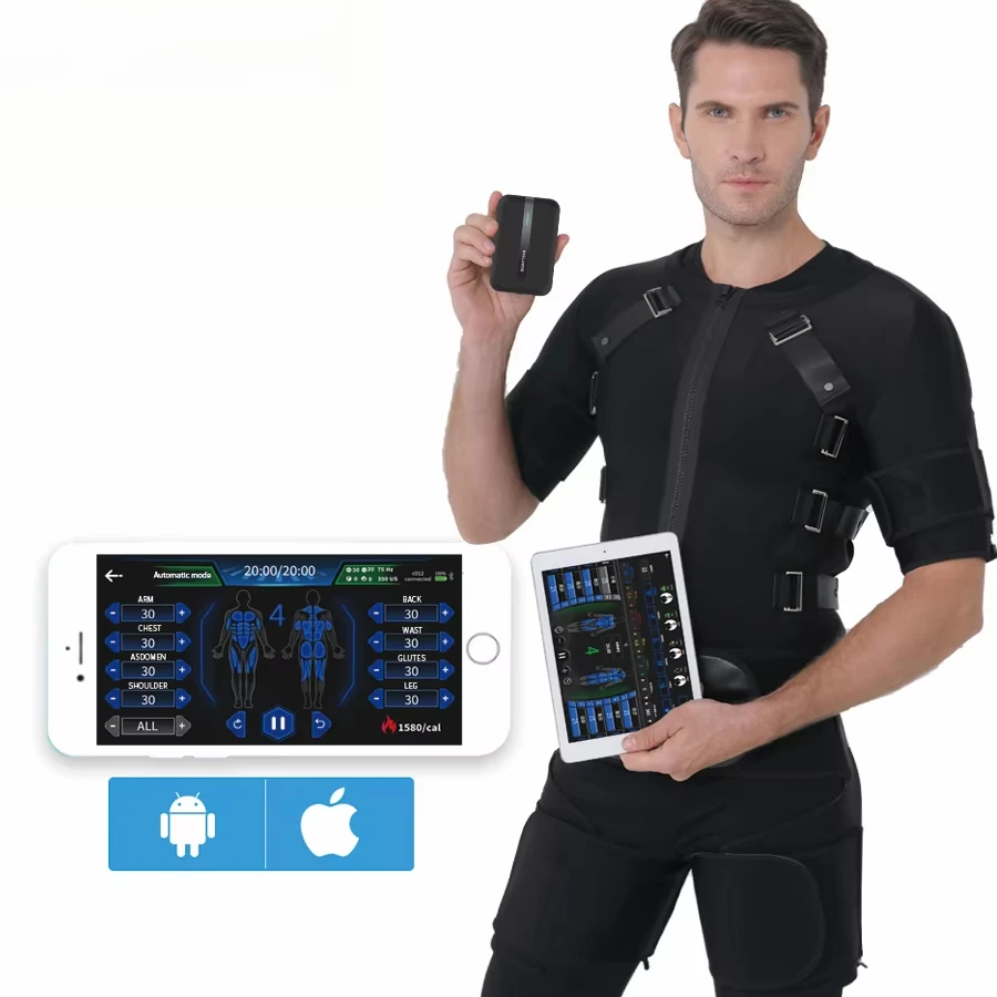 commercial business wireless ems suit training ems training fitness machine suit for gym