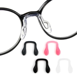 5Pcs Silicone U Shaped Nose Pads Eyeglasses Nose Clip Nose Bridge Anti Slip Holder Eyewear Accessories