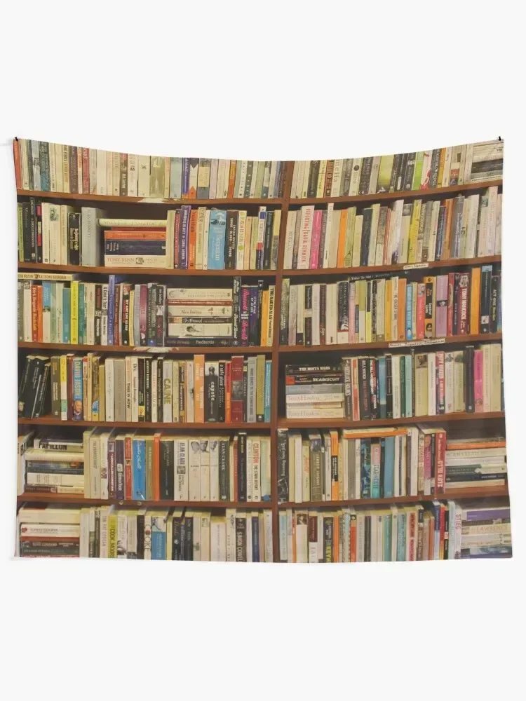 Bookshelf Books Library Bookworm Reading Tapestry Tapete For The Wall Aesthetic Room Decoration Room Decor Tapestry