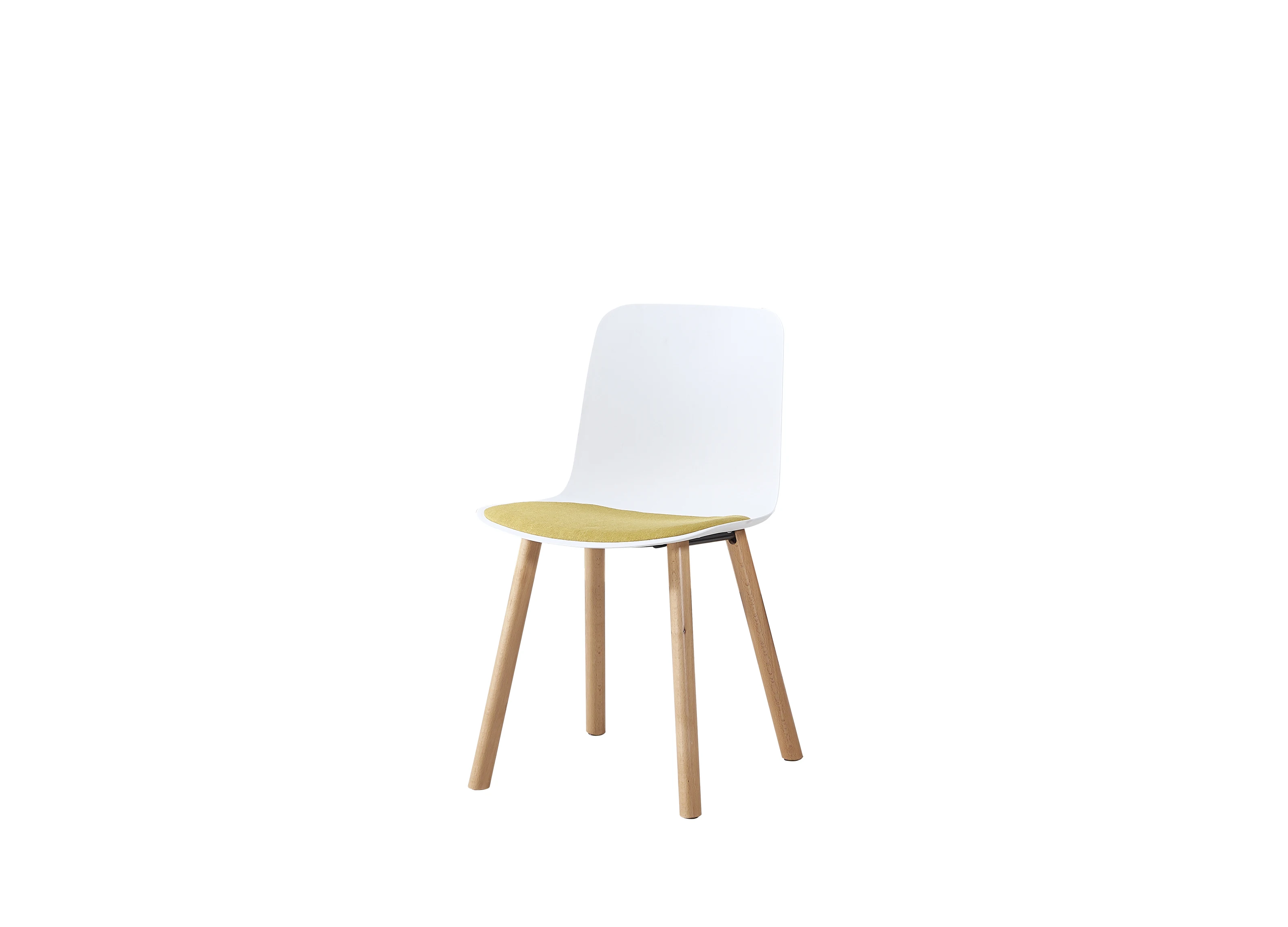 الشمال الفاخرة الحديثة الخشب قوس أثاث الغرفة PP الظهر كرسي الطعام المنزلي #5