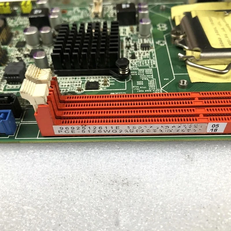 For ADVANTECH Industrial Computer Motherboard LGA1155 Dual Network Card With USB PCE-5126WG2-00A1E
