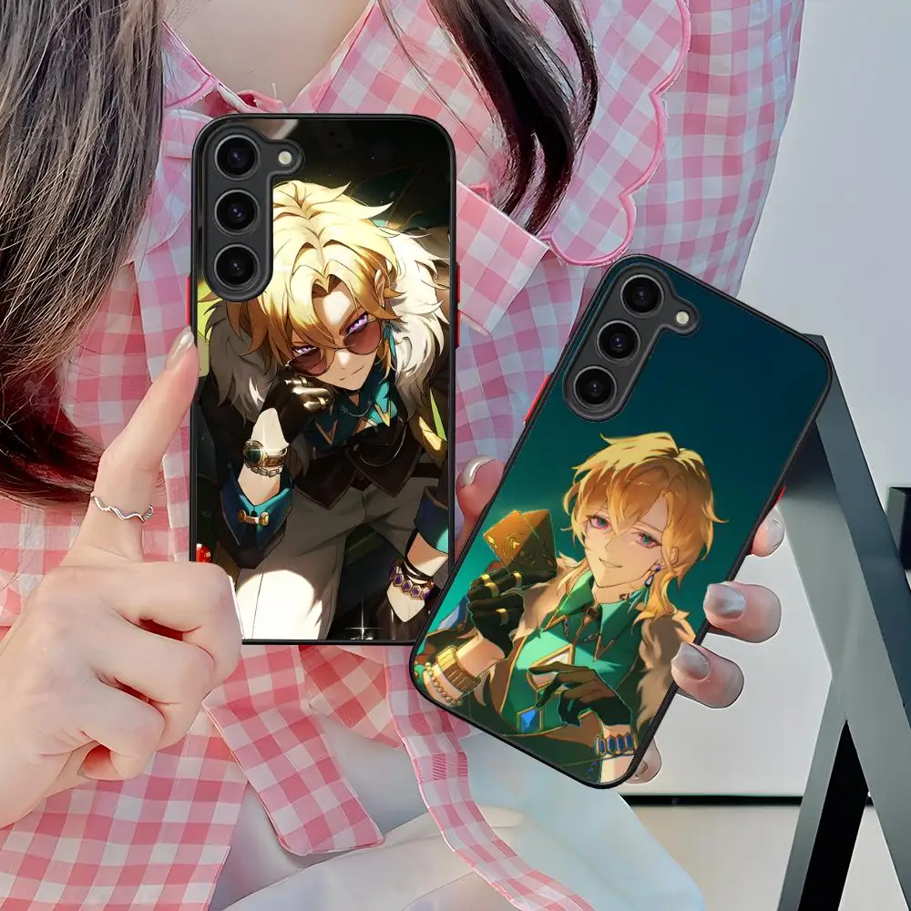 Чехол для телефона Honkai Star Rail Aventurine для Samsung Galaxy S25 S24 S23 S22 S21 Plus FE, ультрацветный силиконовый защитный чехол Pretty