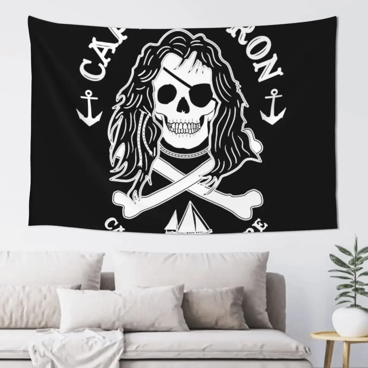 Captain Ron: Captain For Hire Tapestry Wall Decor Hanging Bedrooms Decorations Home Supplies Nordic Home Decor Tapestry