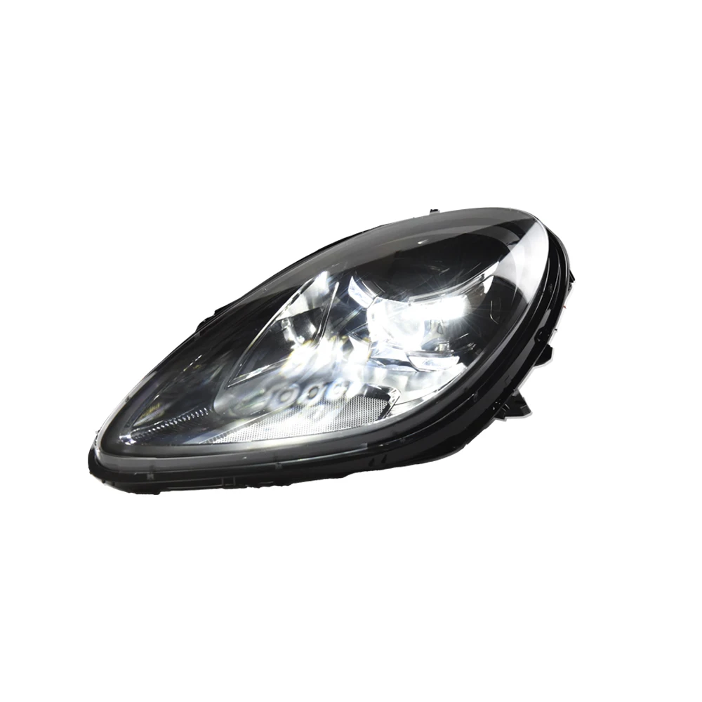 

Для Porsche Macan 2014-2017: Светодиодные фары-проекторы в сборе, высококачественные передние лампы, модернизация, 6000K, хит продаж, аксессуары