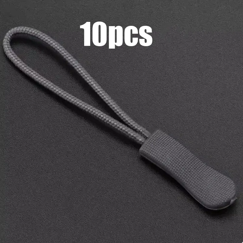 10 stücke Zipper Pull Puller Ende Fit Seil Tag Ersatz Clip Gebrochene Schnalle Fixer Zip Cord Tasche Koffer Zelt Rucksack reißverschluss Kopf