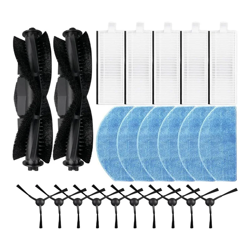 Kit de acessórios a24p para honiture g20/g20 pro, para tikom g8000/g8000 pro, para lararesar evol 3 peças de aspirador de pó robô