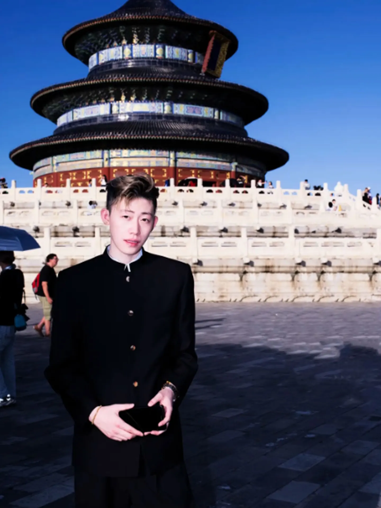 

Новый китайский мужской костюм Jaet с воротником-стойкой, повседневное пальто в стиле вестерн, школьное orm, вдохновленное осенним дизайном Faion Busin Gen...