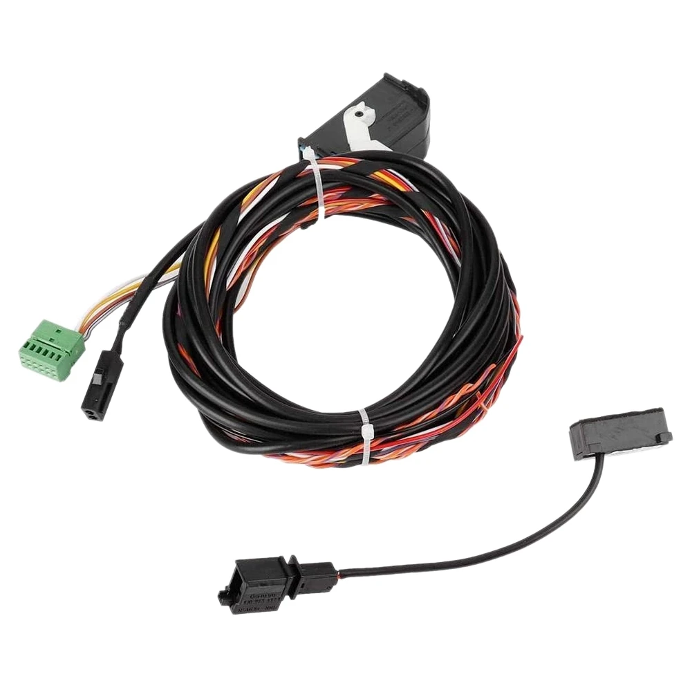 

Car Bluetooth Module Wiring Harness Cable Microphone Kit Fit for Golf 6 Magotan RCD510 RNS510 8X0035447A