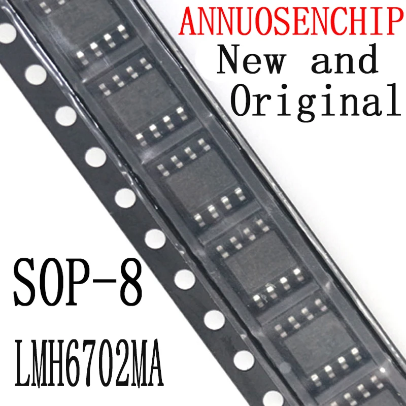 5PCS New And Original SOP-8 LMH6702MAX SOP LMH6702 SOP8 LMH67 02MA IC LMH6702MA