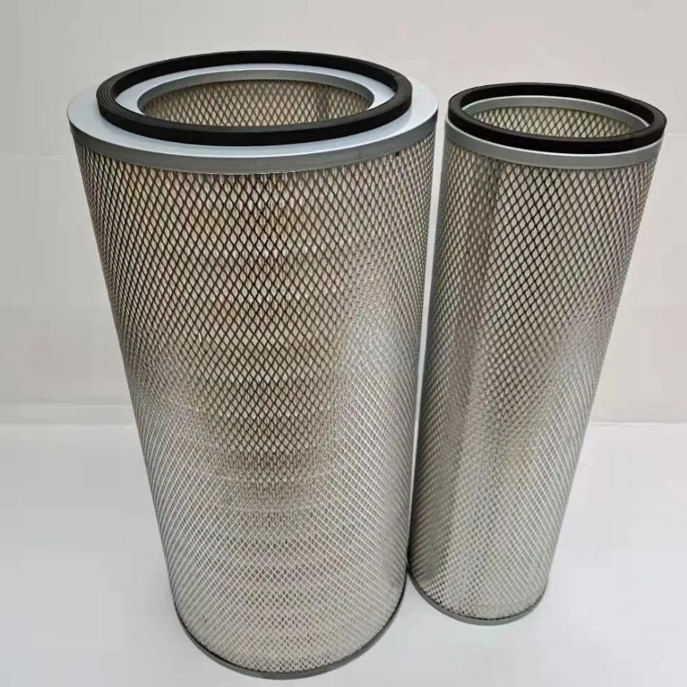 

XOJOX 4722038801 4722038800 4722038802 Outer Inner AIR FILTER SET Compatible for MITSUBISHI S6R-Y1TAA1 S6R-Y1T