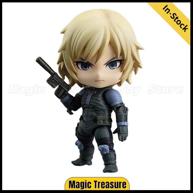 

【In Stock】Original GSC 538 Metal Gear Solid 2 Sons of Liberty Raiden MGS2 Q Version Model Figure Toy Gifts