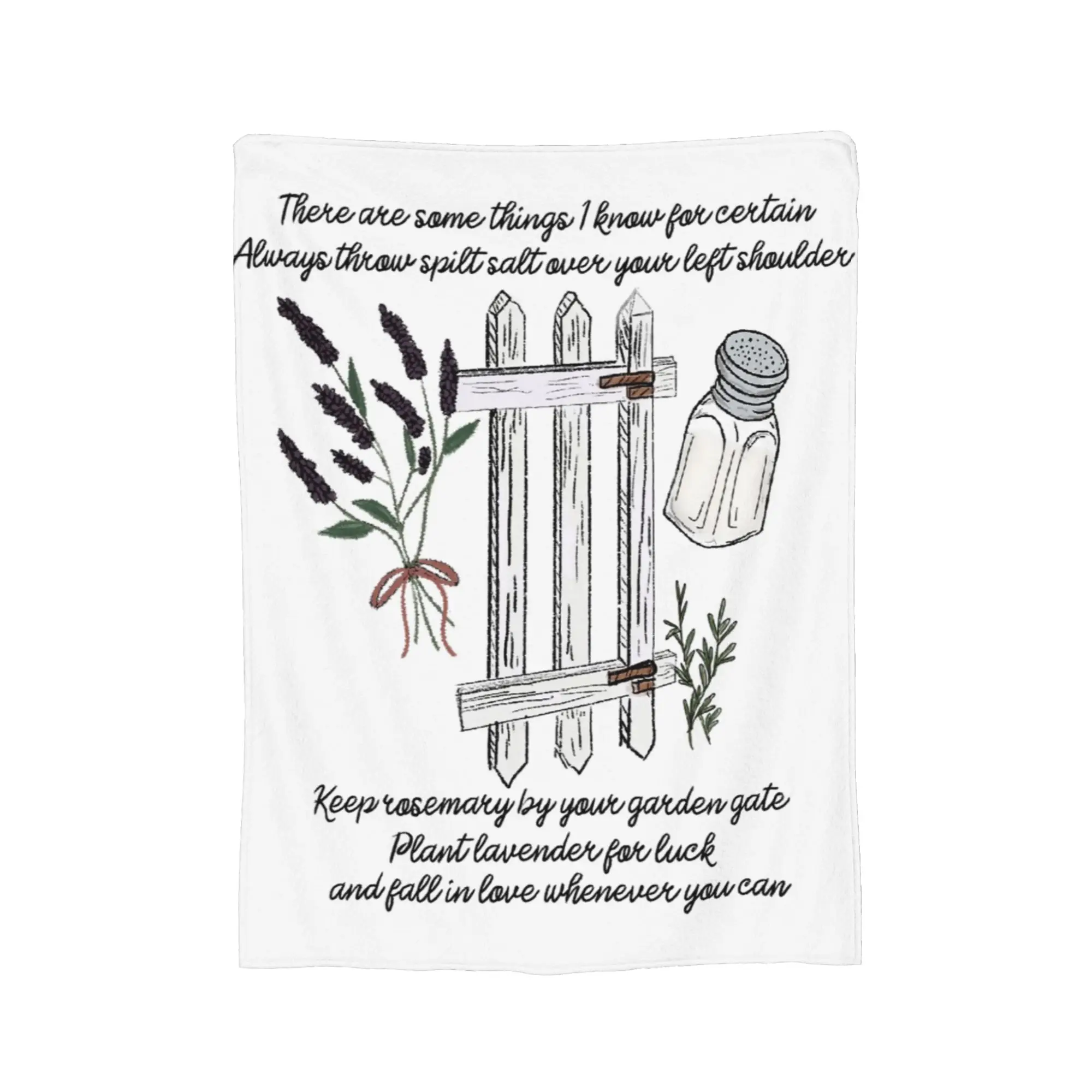 Practical Magic Blankets  Flannel Awesome Warm Throw Blanket for Coverlet All Season