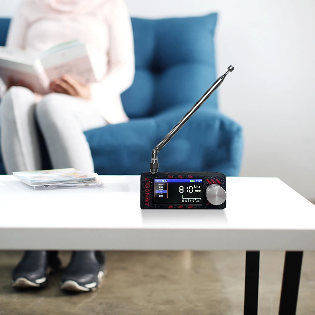 SI4732 LSB USB AM FM Radio FM/AM con antenna Mini radio tascabile HF SW MW VHF Radio Radio portatile