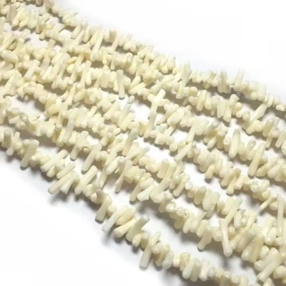 جديد 8*12 مللي متر المرجان حجر الخرز الطبيعي DIY بها بنفسك مجوهرات اكسسوارات غير النظامية الخرز سوار صنع قلادة