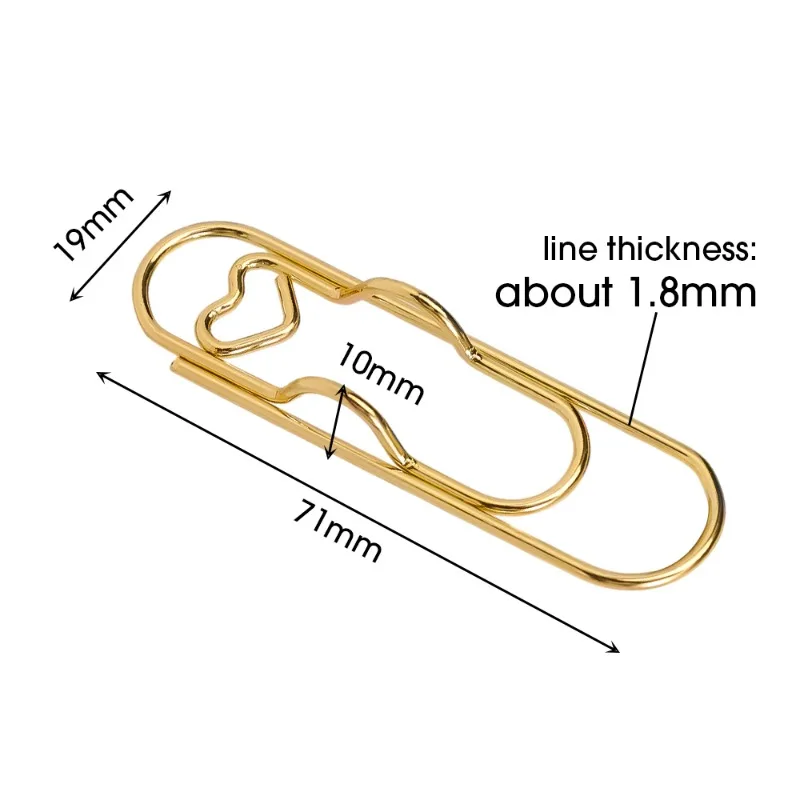 5PCS Multi-functional Metal Pen Clips Portable Paper Clip Pen Holders Clips School Learning Supplies Stationery Notebook Picture