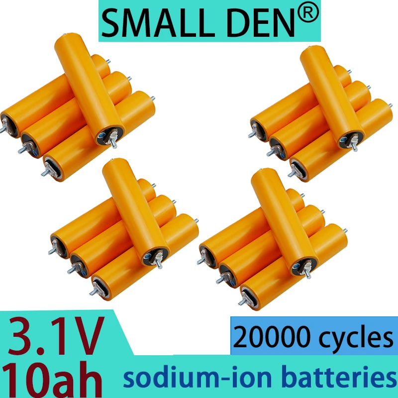 A grade 3.1V 10Ah sodium ion battery is suitable for high-power motorcycle and automotive motor battery modification inverters