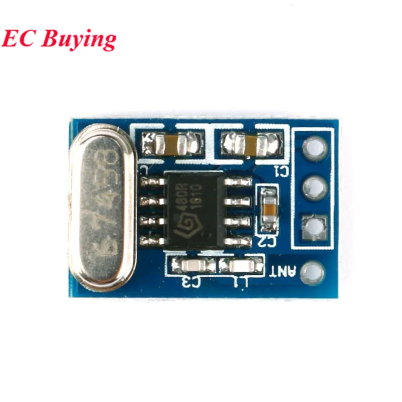5 teile/los SYN480R 433M 433 Mhz FRAGEN/OOK Drahtlose Empfänger Empfangsmodul Bord 6,7458 Quarzoszillator