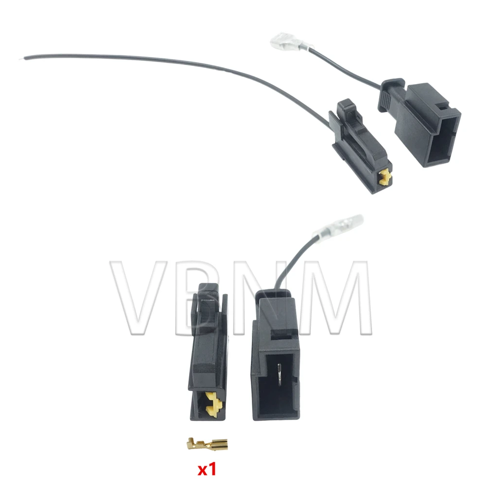 1 Pin 178471-2 90980-10619 Plugue de buzina de carro Grande tomada de cabo de corrente para Toyota Camry Corolla Crown