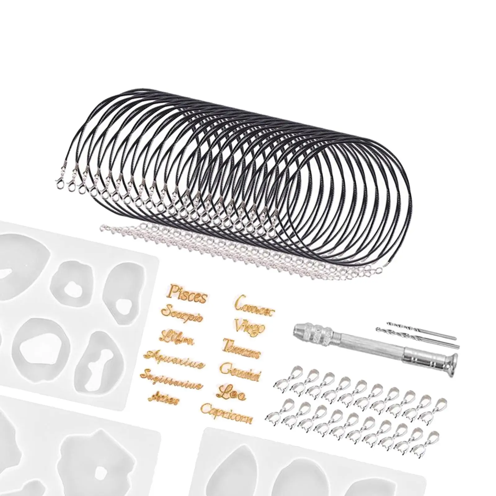 

Irregular Resin Casting DIY Tool Silicone Jewelry Pendant Kits