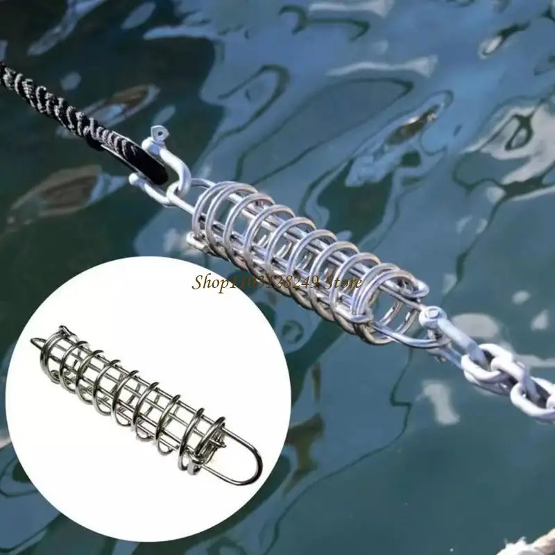 Amortiguador amarre amarre muelle amarre anclaje barco marino acero inoxidable N5KD