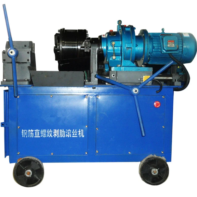 YG Customized Rebar Thread Rolling Machines S-40 Steel Semi Automatic ss Pipe Threading Machine 4 Axis Price for Russia Moscow