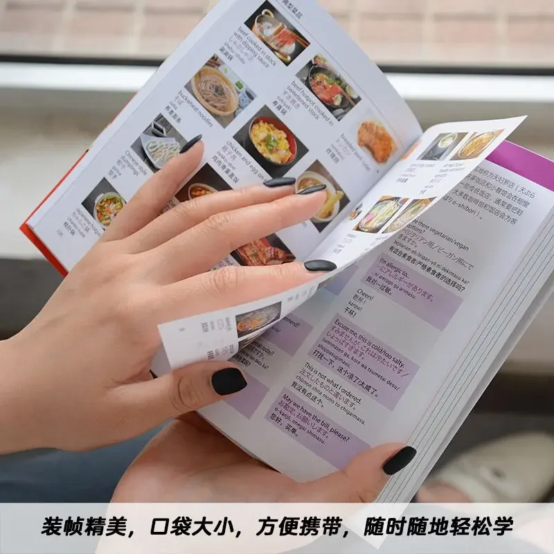 English-Japanese-Chinese Trilingual Dictionary Pocket Book with Illustrated Situations Language Learning Book Easy To Understand - Image 6