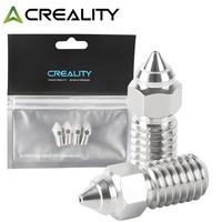 Creality Official 4pcs Ender 3 V3 SE High-Speed Nozzles,Copper Alloy Nozzle for 3D Printer Ender 5 S1, Ender 7/Spider Hotend 1.0