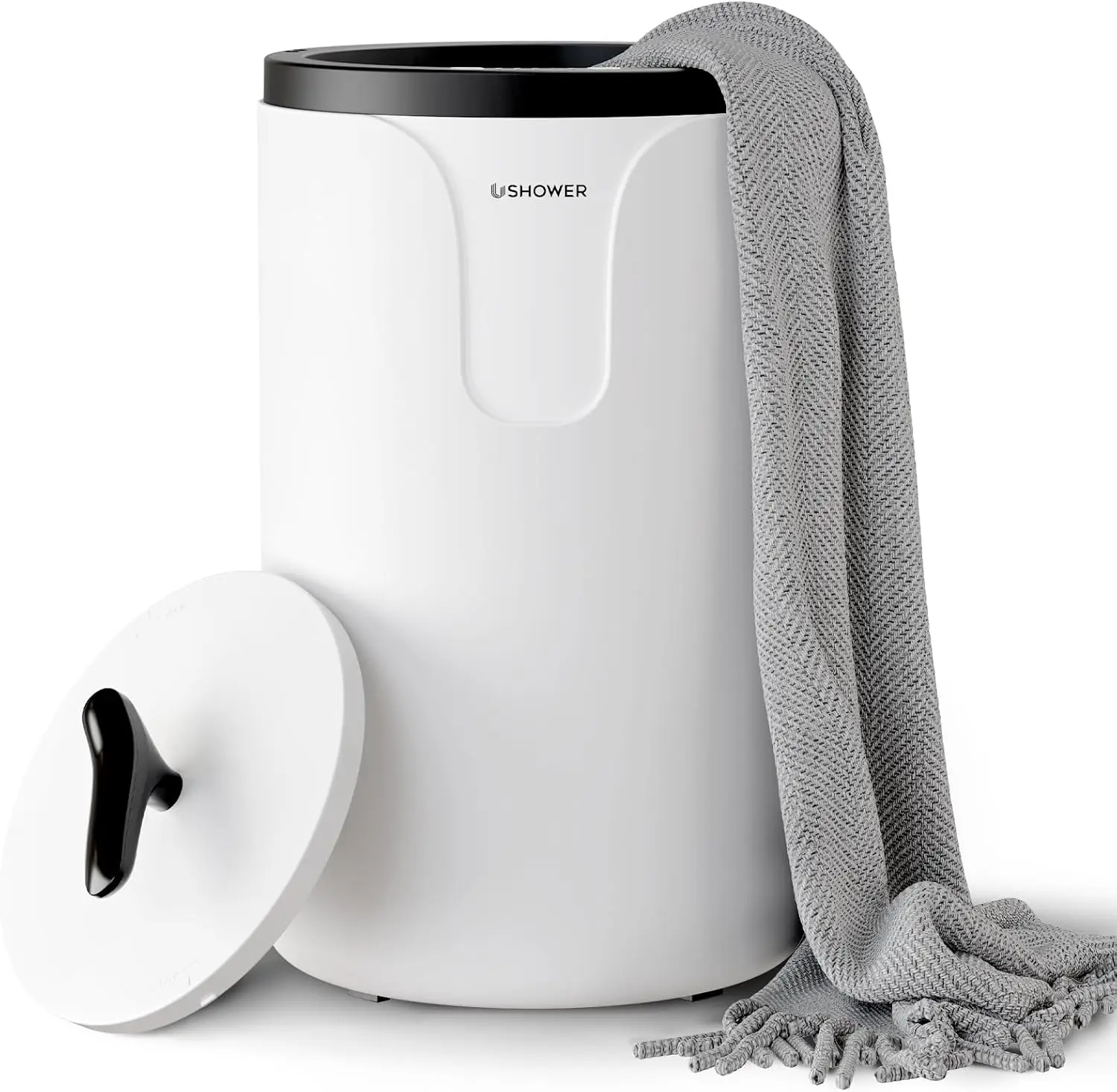 

Большой подогреватель для полотенец на 20 л для ванной комнаты, с автоматическим отключением, вмещает два больших полотенца и одеяла