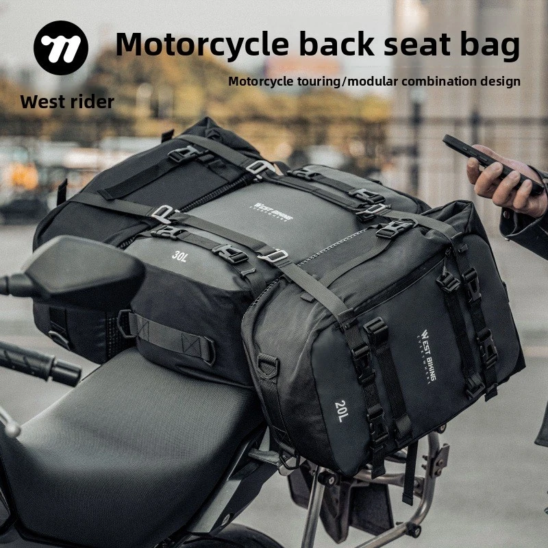 

Motorcycle bag, motorcycle rear seat bag, combined mother-and-child bag, hanging bag, motorcycle side bag, riding bag
