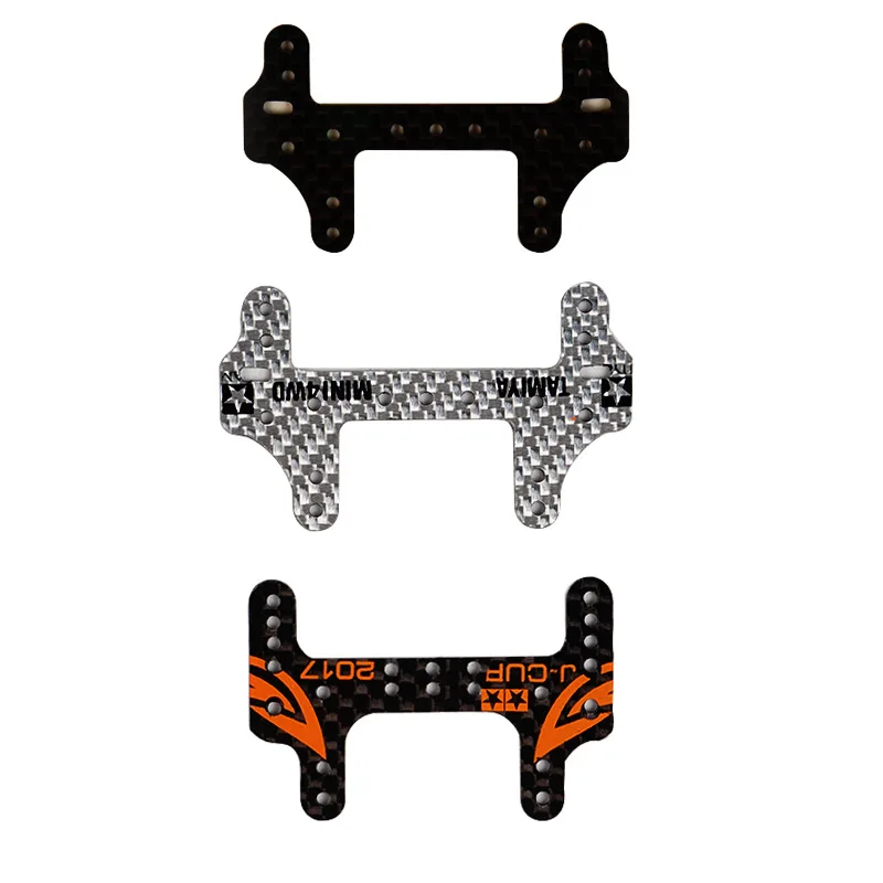 Four-wheel Drive Carbon Fiber Brake Bracket Modified Parts Lettering 1.5mm Brake Pad Shock Absorber Counterweight Bracket