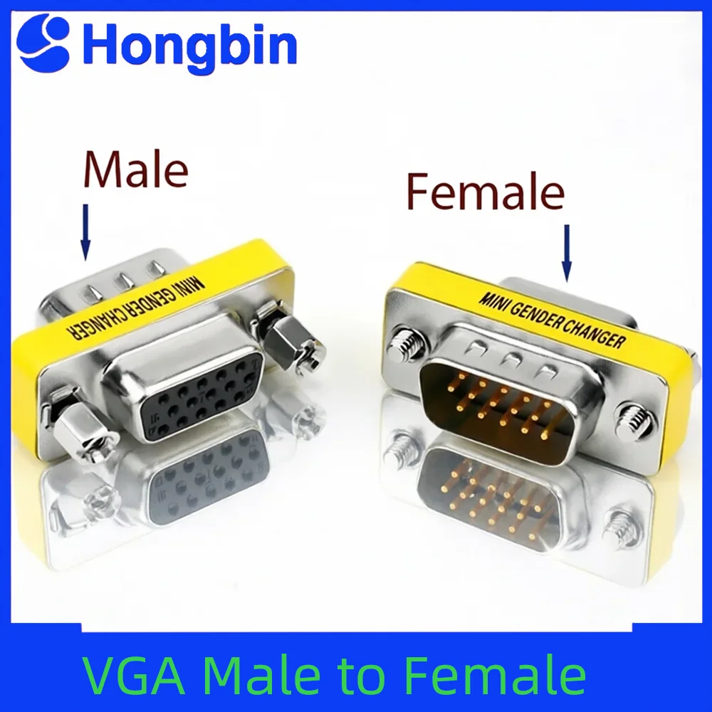 15-Foot VGA Male to Female Extension Cable Straight through for 15 Hole Converter Plug Computer VGA Conversion Interface