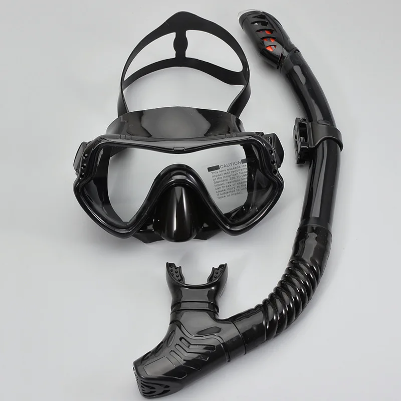 Professional Snorkel Diving Mask and Snorkels Goggles Glasses Diving Swimming Easy Breath Tube Set Snorkel Mask