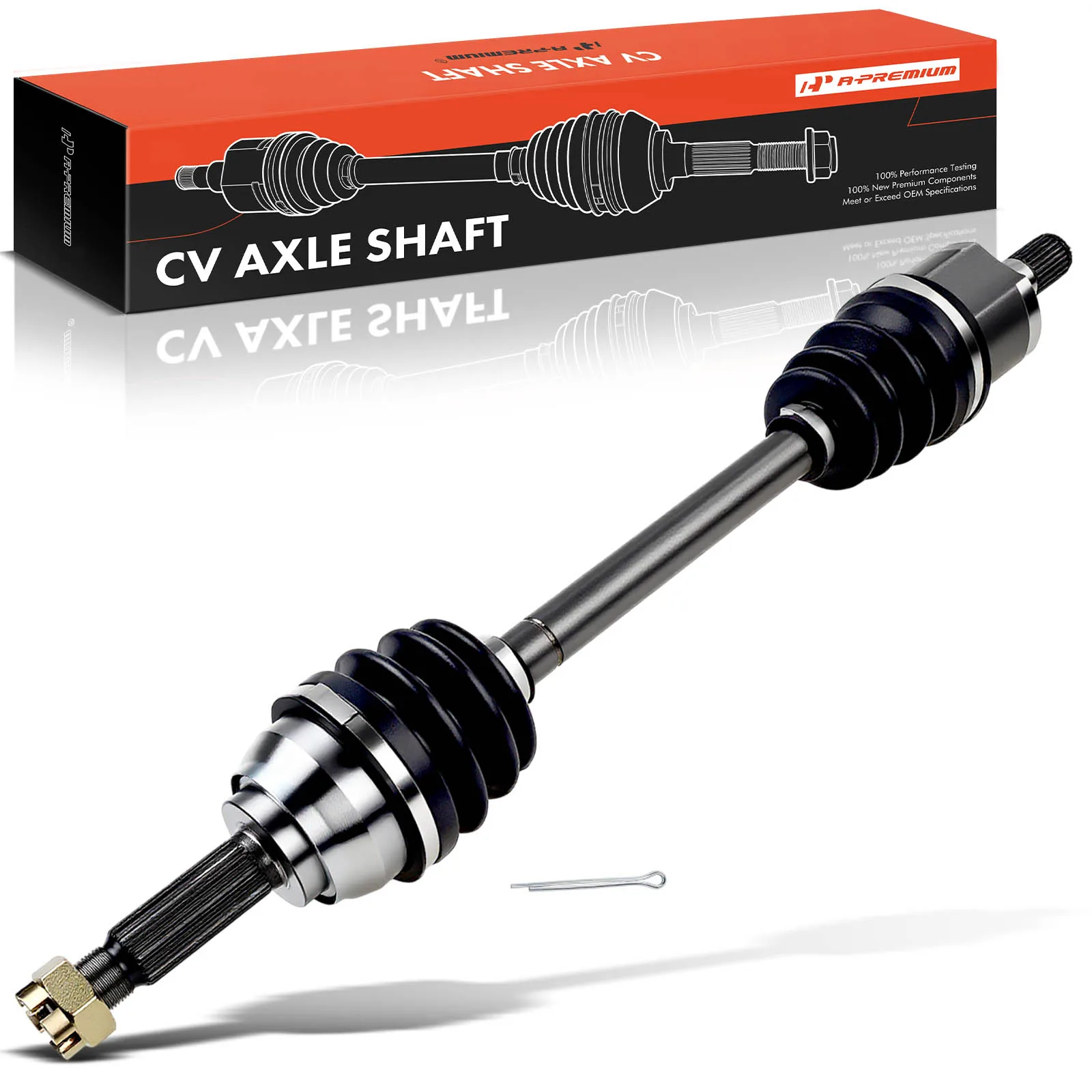 A-Premium Front Driver Side CV Axle Shaft Assembly for Hyundai Accent 2001-2002 Dodge Verna 2004