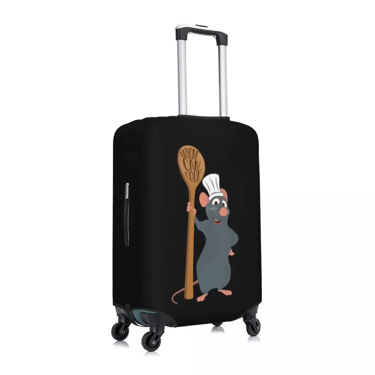 Custom Fashion Great Chef Ratatouille Remy Luggage Cover Protector Dust Proof Anyone Can Cook Travel Suitcase Covers