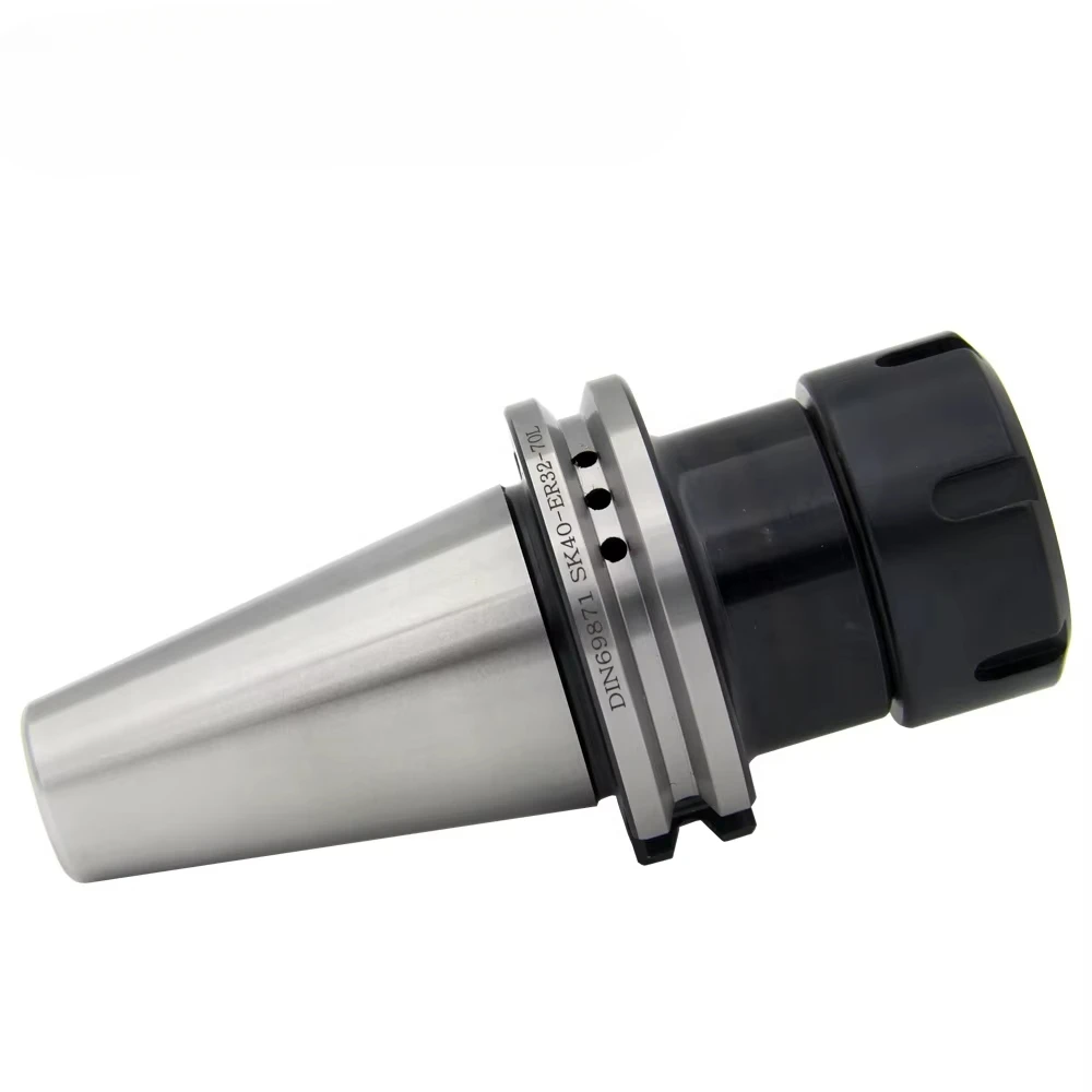 High Precision DIN69871 DAT40 SK40 ER32 ER25 ER16 Collet Chuck Tool Holder Adapter for CNC Machine