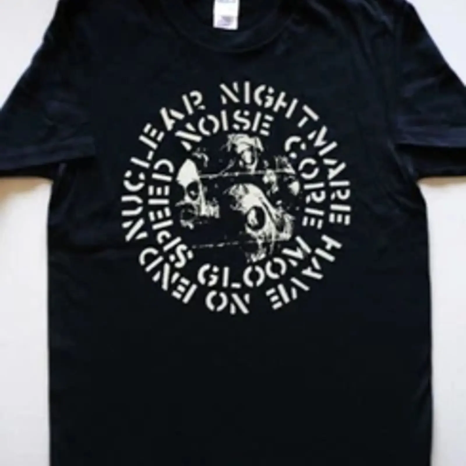 GLOOM T Shirt Speed Noise Core  vintage Washed Breathable designer clothes Stylish Comfortable homme Slightly Versatile Soft