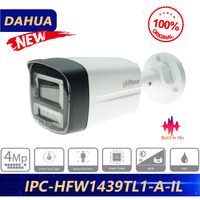 Dahua  Original IPC-HFW1439TL1-A-IL 4MP Entry Smart Dual Light Fixed-focal Bullet Network Camera Firmware Upgrade Built in Mic